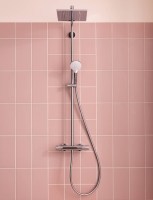 COLUMNA DUCHA TERMOSTATICA SHOWERPIPE 240 CROMETTA E HANSGROHE